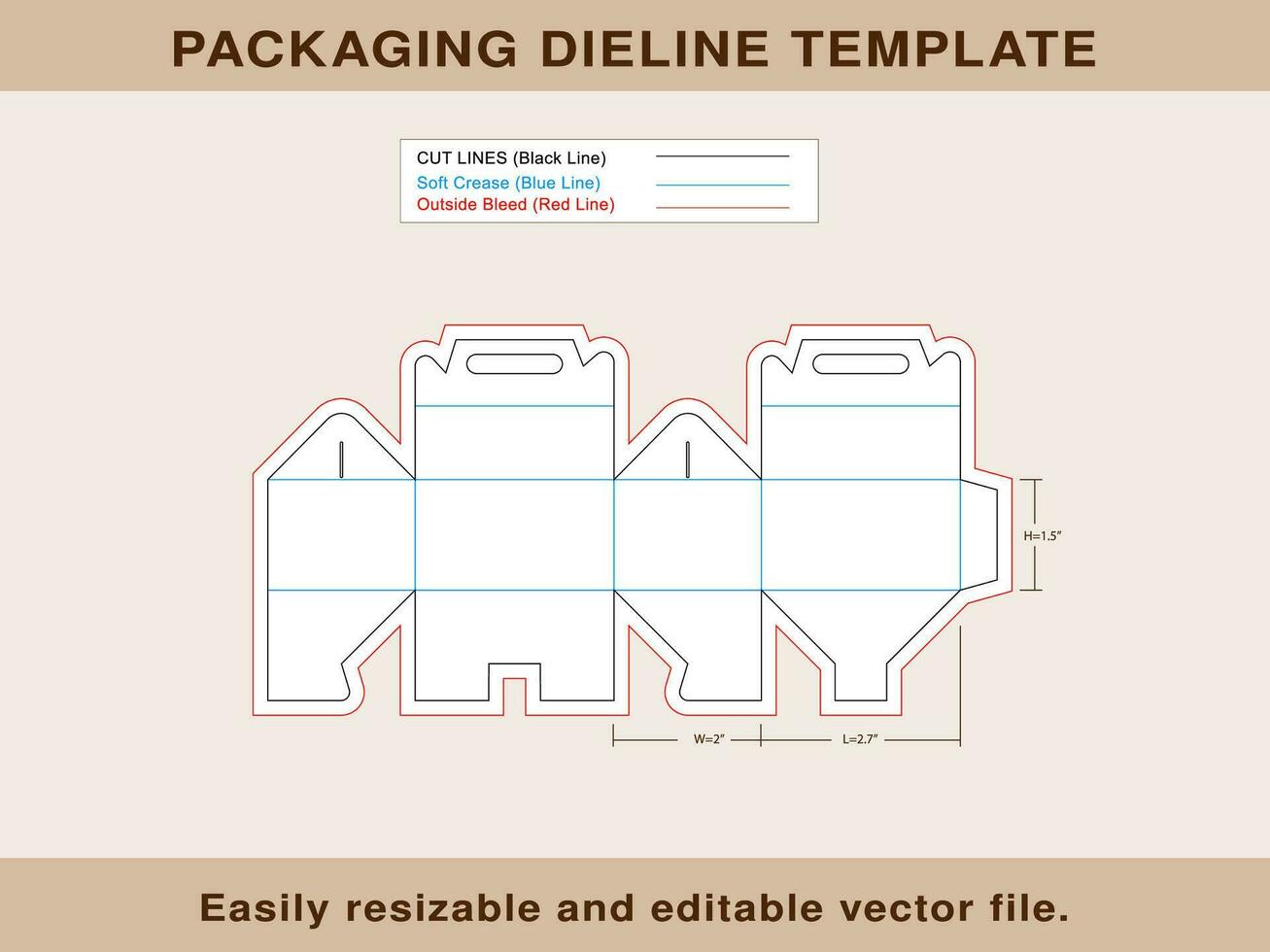 large-gable-box-gift-box-template-vector image file free